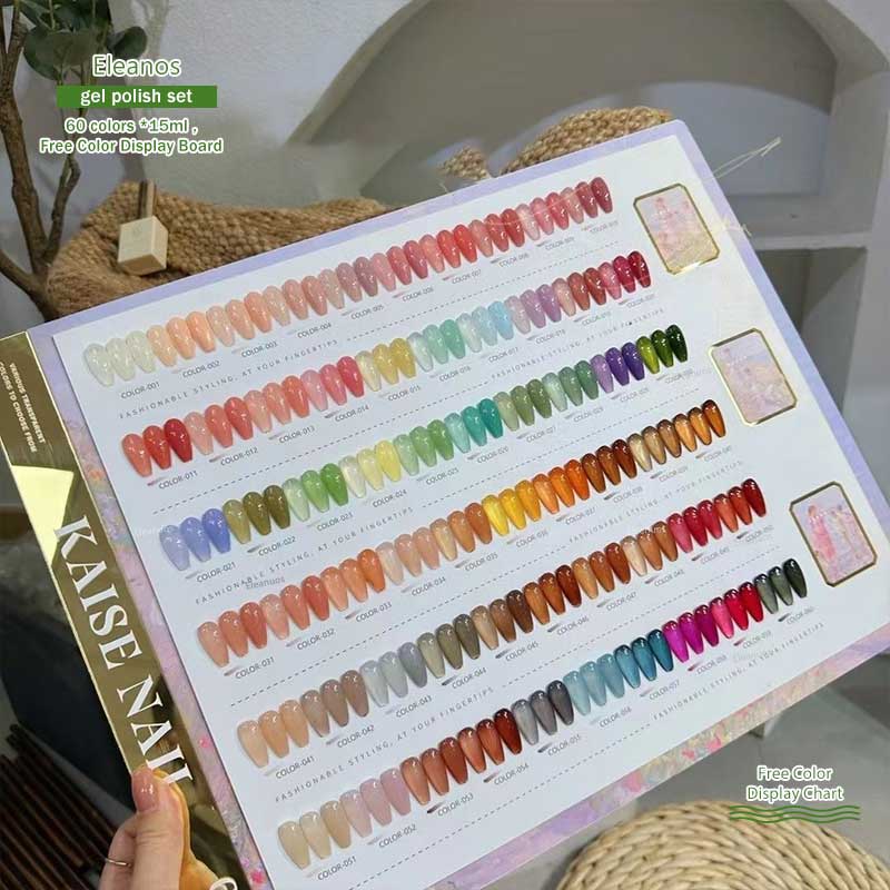 Color Checker Card - Eleanos в корейском стиле, 60 шт.,