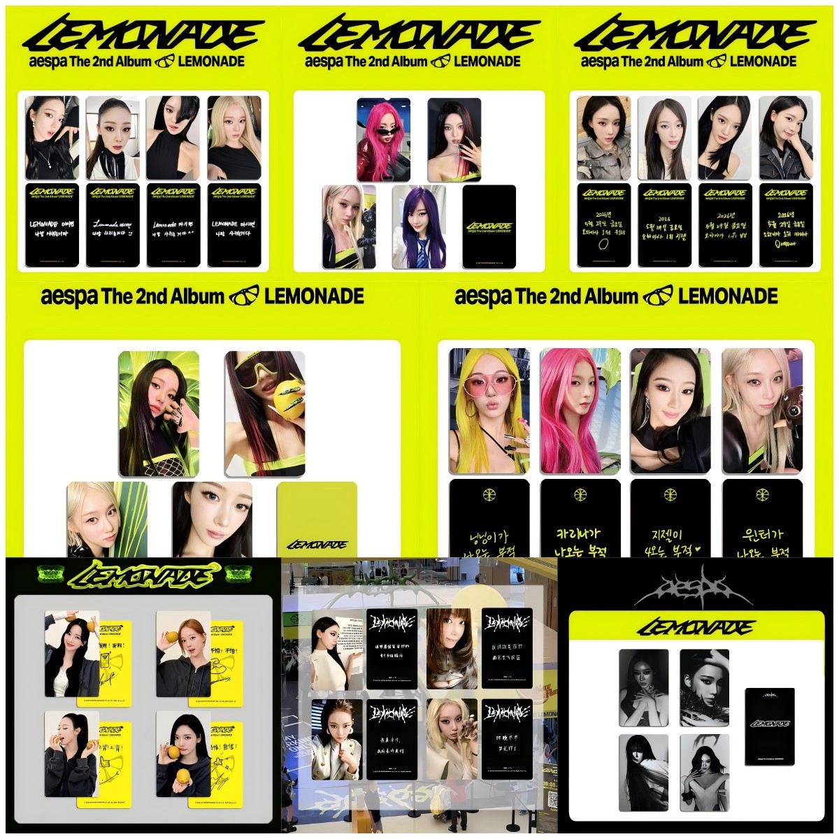 Photography News - 4 шт. Новые популярные фотокарточки KPOP
