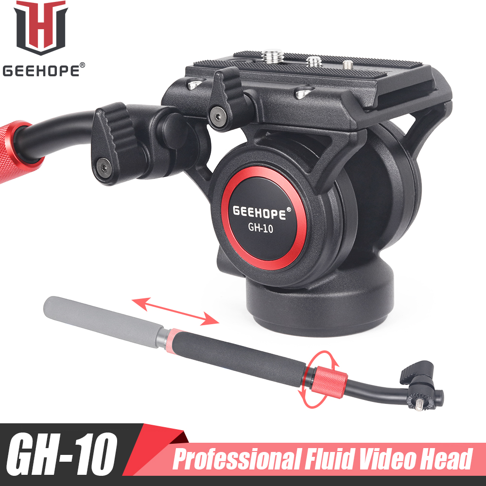 Fluid Head Tripod - Штатив-тренога для видеокамеры, 1/4 дюйма и