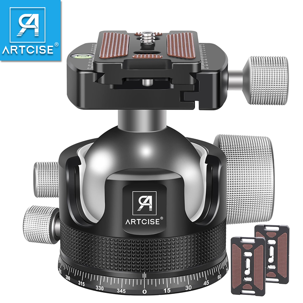 Fluid Head Tripod - ARTCISE Низкопрофильная шаровая головка штатива 44
