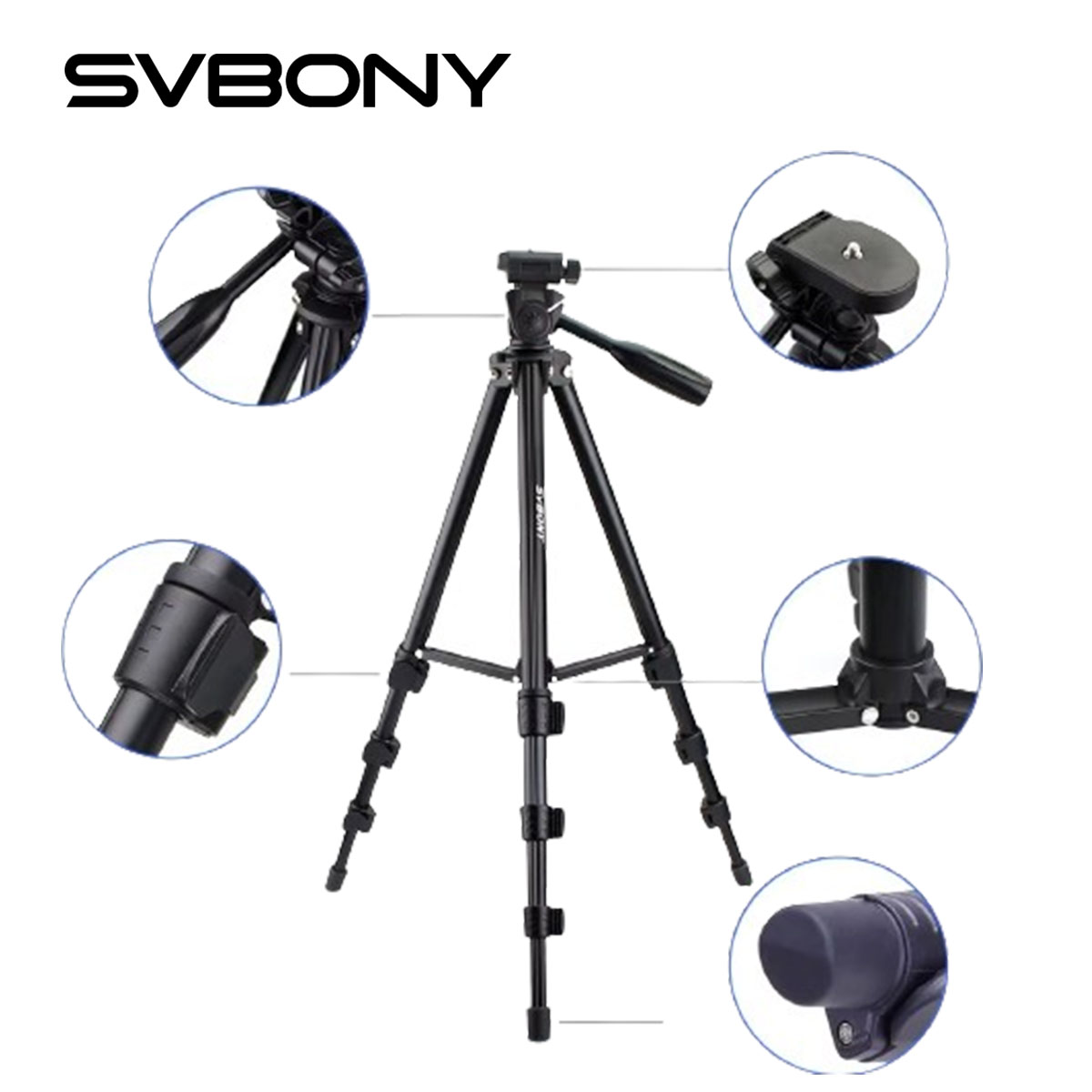 Photography Pro - Универсальный штатив для фотосъемки SVBONY SV101,