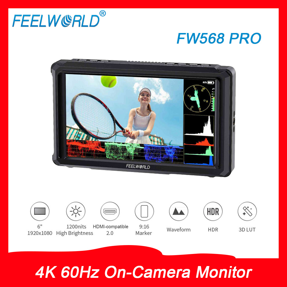 Photography Pro - FEELWORLD FW568 PRO Встроенный монитор для