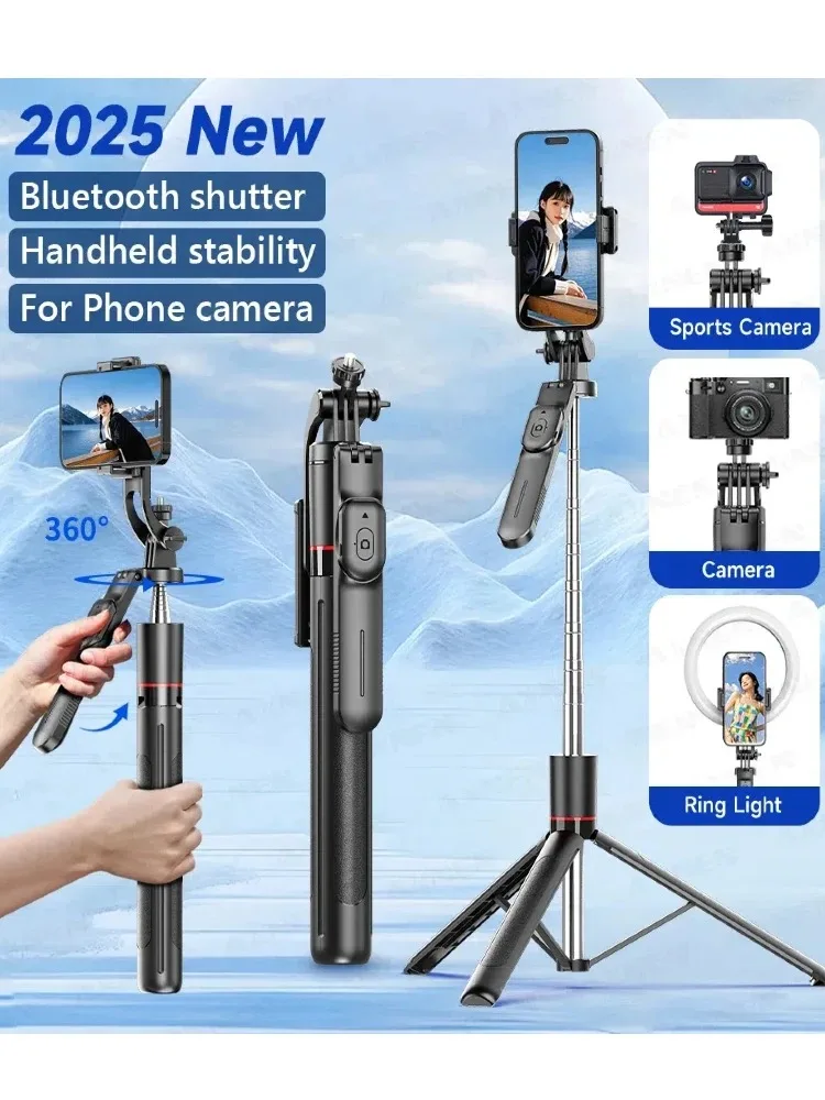 Штатив для селфи-палки F16 с 8 – обзор и цена Camera Tripod Carbon