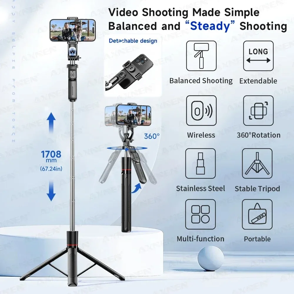 Штатив для селфи-палки F16 с 8 – обзор и цена Camera Tripod Carbon