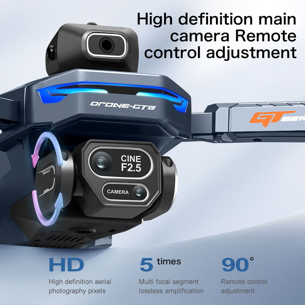 НОВЫЙ Дрон GT8 HD RC с двумя п – обзор и цена Photography Pro