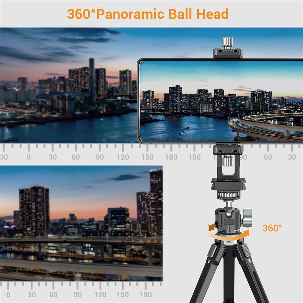 LEAPLIGHT Металлическая мини-ш – обзор и цена Fluid Head Tripod