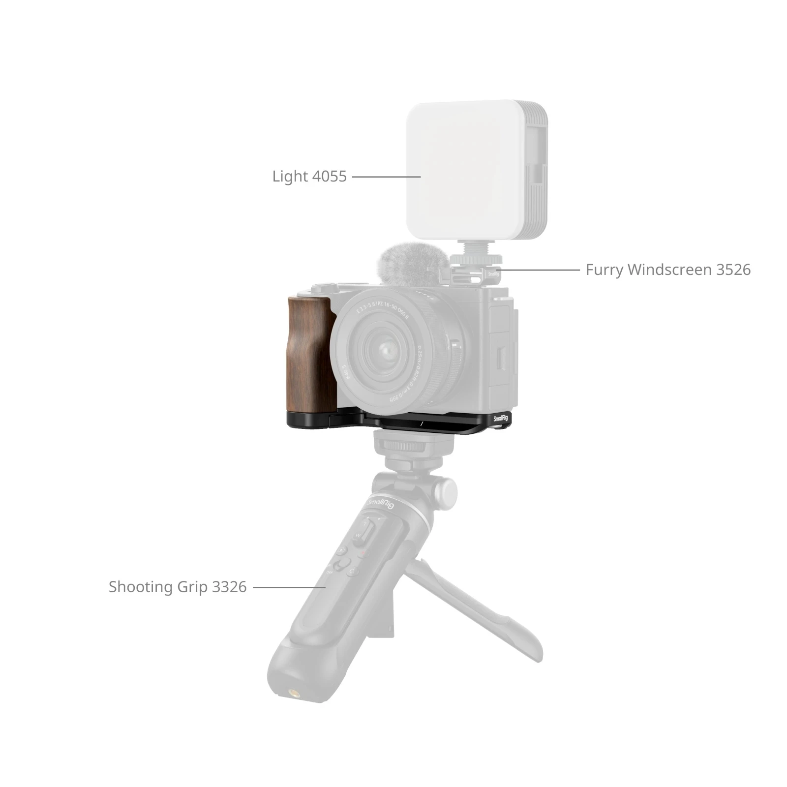 Комплект быстросъемной клетки  – обзор и цена Camera Cage Baseplate