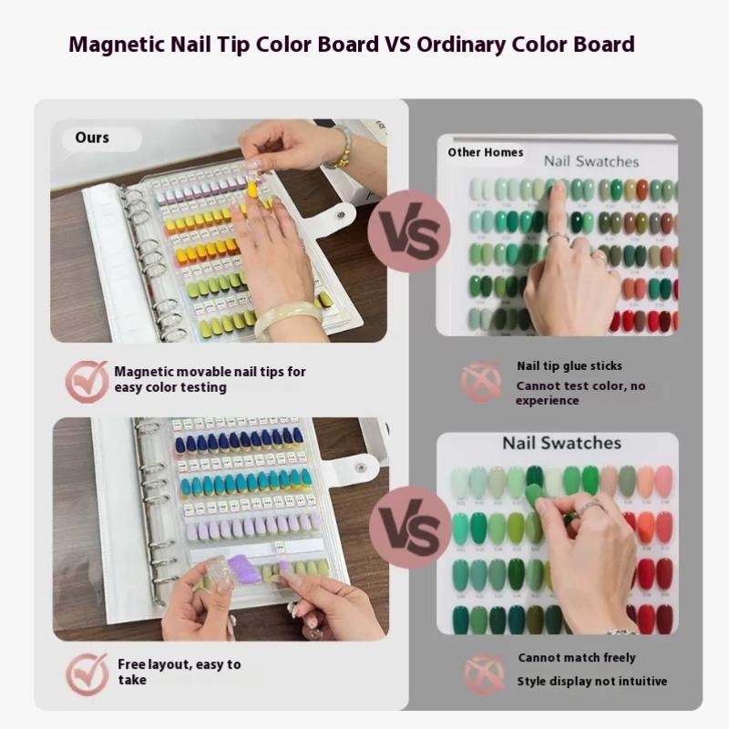 Книга-каталог для маникюра с м – обзор и цена Color Checker Card