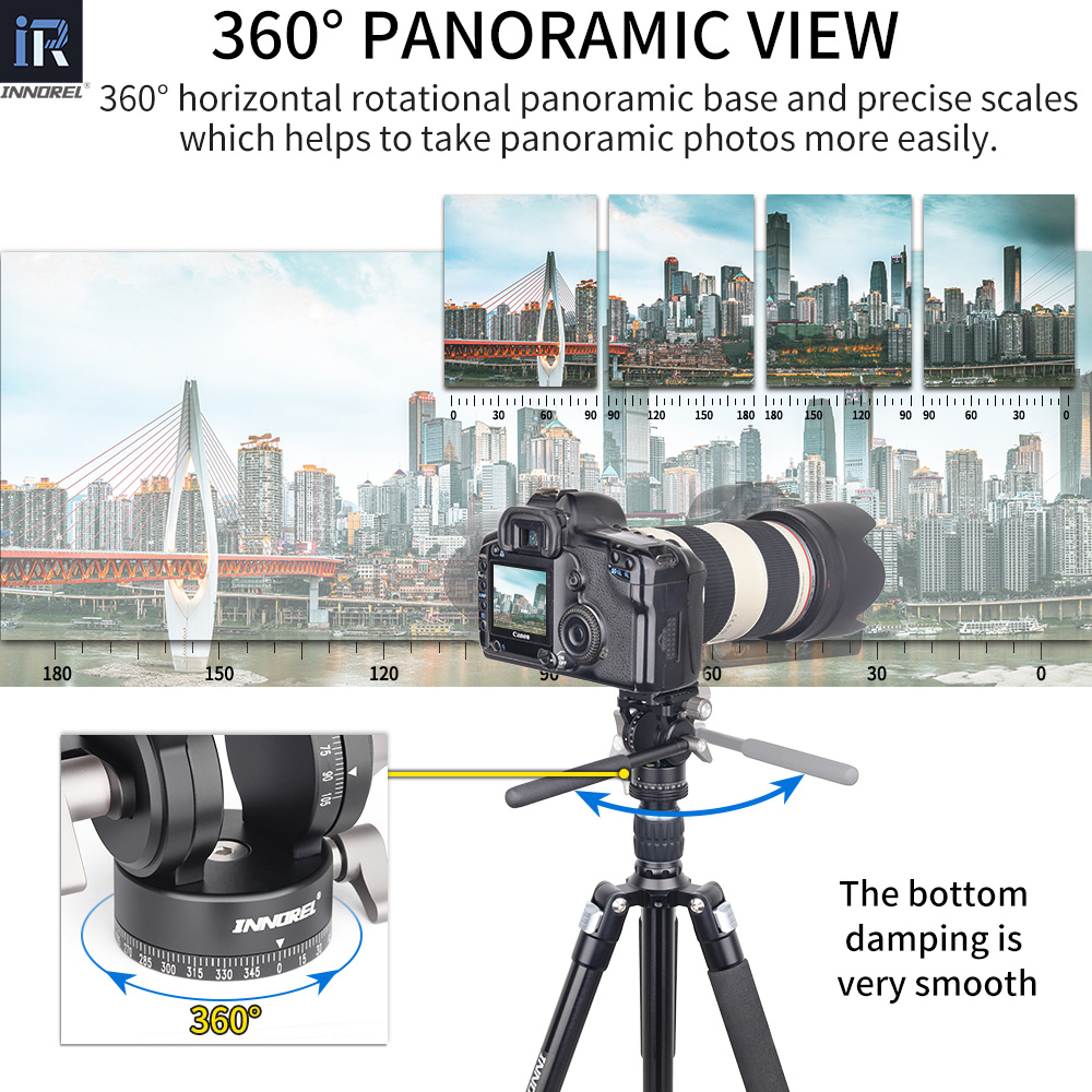 Легкая гидравлическая демпфиру – обзор и цена Fluid Head Tripod