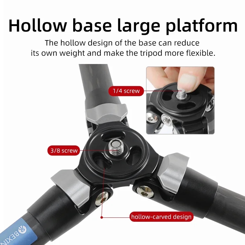 BEXIN мини-штатив из углеродно – обзор и цена Camera Tripod Carbon
