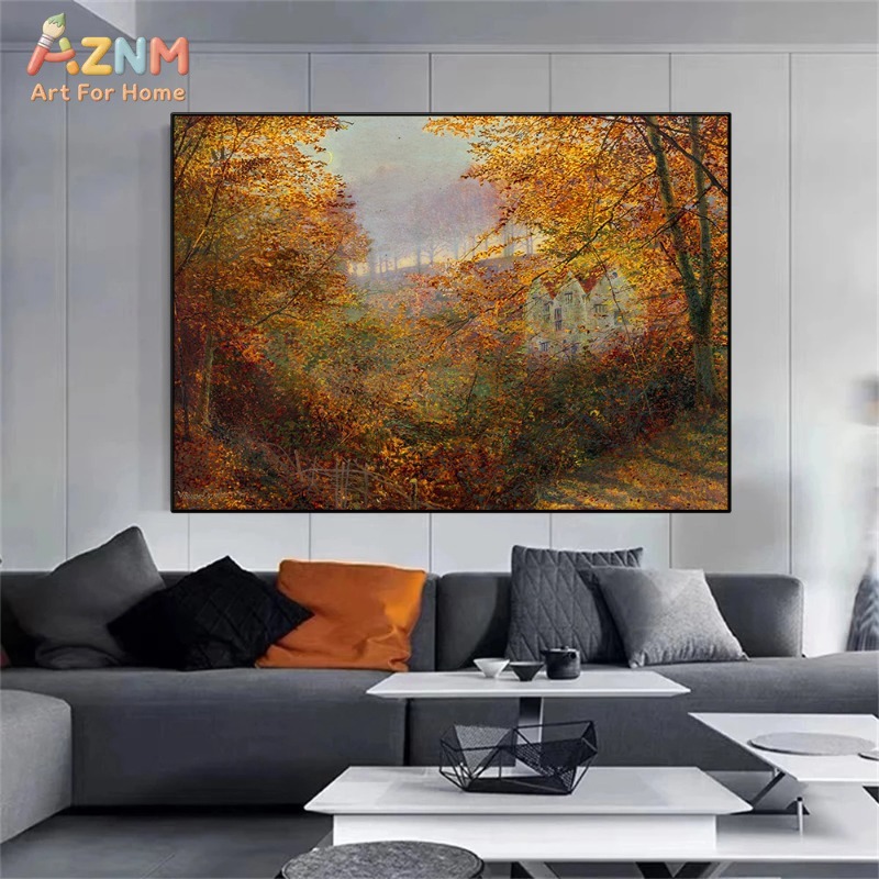 AZNM Винтажный осенний лесной  – обзор и цена Photography Nature