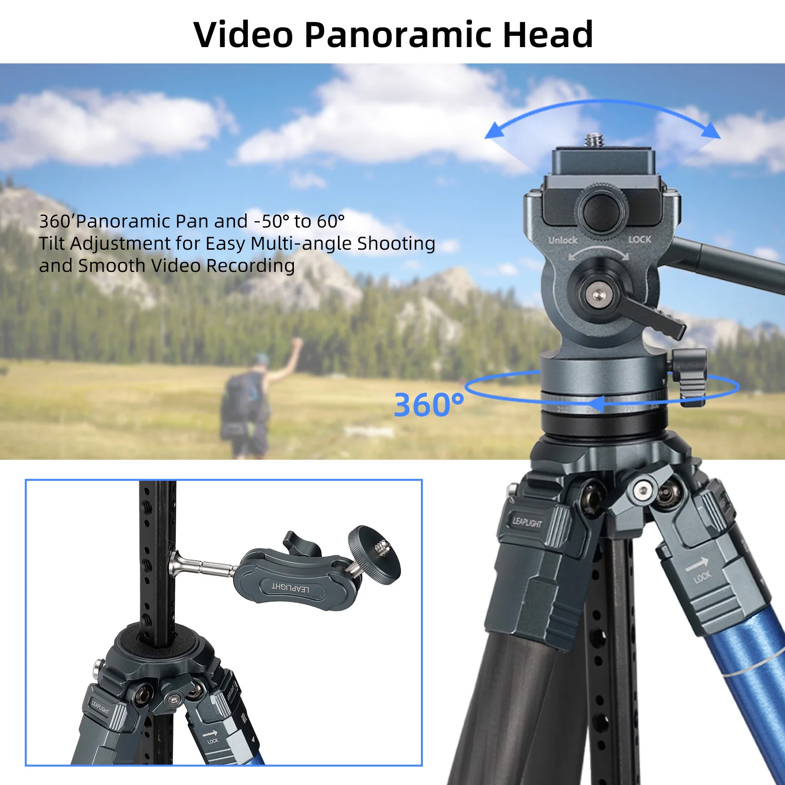 Профессиональный компактный шт – обзор и цена Camera Tripod Carbon