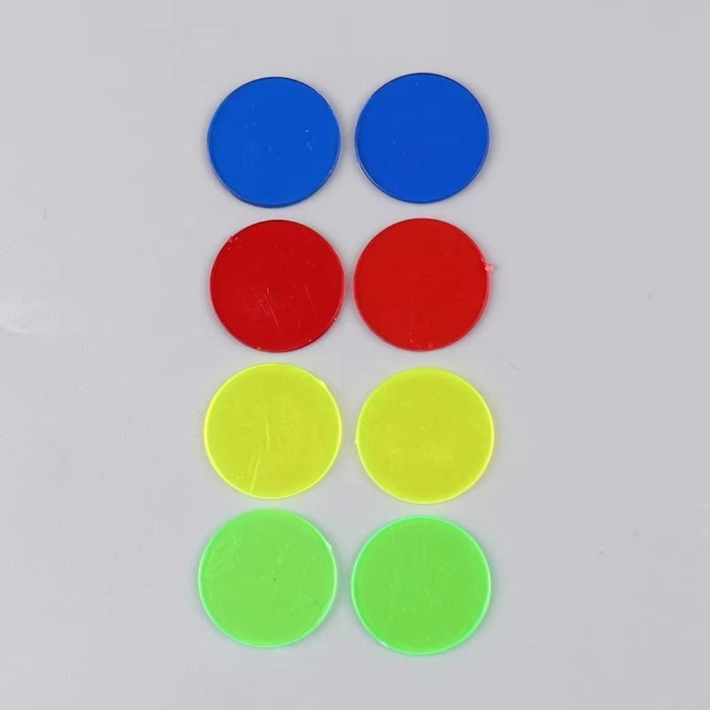 100 шт. Новые пластиковые круг – обзор и цена Color Checker Card