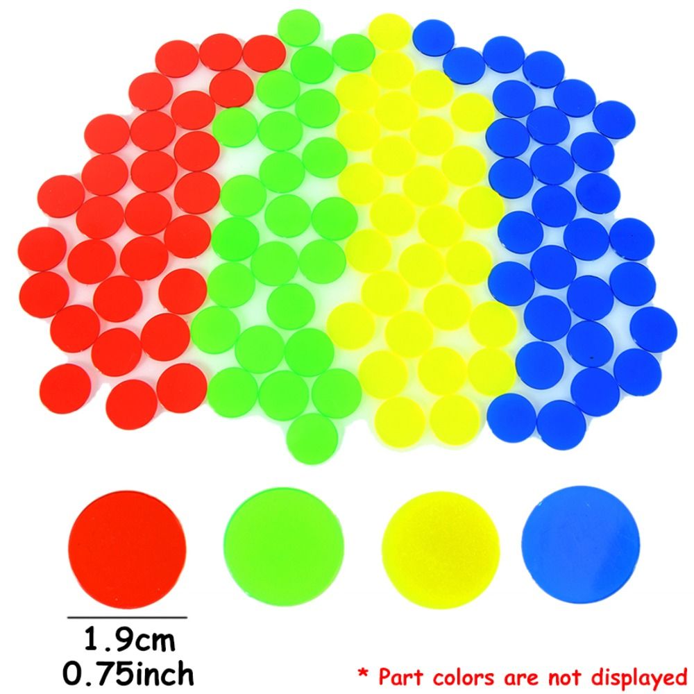 100 шт. Новые пластиковые круг – обзор и цена Color Checker Card
