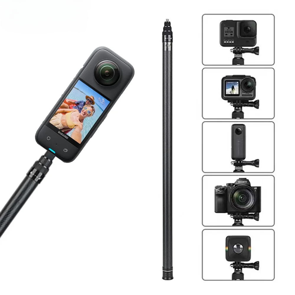 Удлинительная телескопическая  – обзор и цена Camera Tripod Carbon