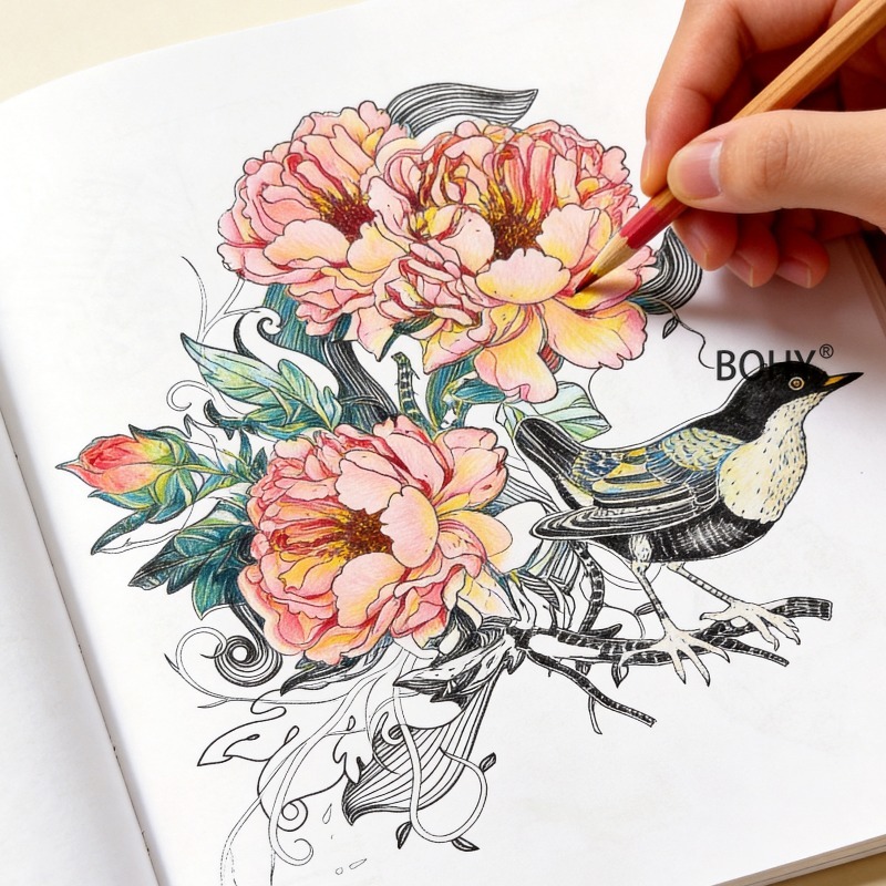 Книга-раскраска для взрослых « – обзор и цена Photography Of Book